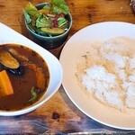 Wayoushokudou Ekuryu - ポークと野菜のスープカレー 