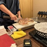 活カニの花咲 - 