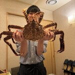 活カニの花咲 - 