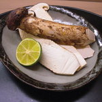 萬み高橋 - 松茸焼。