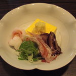 松もと - うどんの薬味。