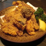 松もと - 河豚の唐揚。