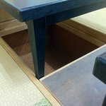 牧のうどん - 優先席は掘りごたつ式