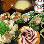 Nabe To Shunsai To Kyouryourikaryuu - 牡丹鍋　白味噌出汁と天然国産牡丹肉使用　旨みが違います