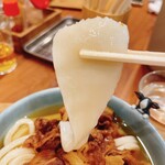 手打ちうどん 上を向いて - 