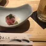 鮨 あらた - お通し☆
                                