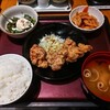 Hakata Motsunabe Yamaya - うまだし唐揚げ定食　1300円