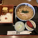 そば処 蔵寿 - たぬきそば定食