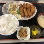 Fukuuo Shokudou - カキフライ定食　900円