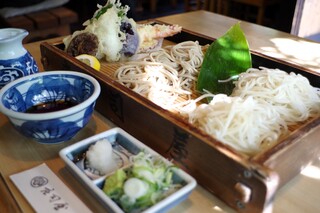 そば処 庄司屋 - 相盛り板天