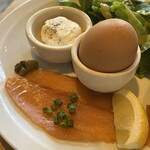 Le Pain Quotidien - スモークサーモンブレックファースト 1,400円