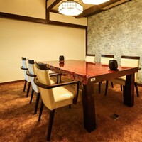 かに道楽 - 2階テーブル席個室