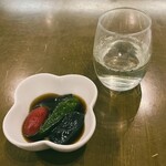 あか牛と馬刺し居酒屋 ぐーぐー - つきだしのおひたし