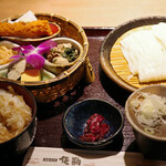 Umeda Kitamae Sakan - 稲庭かご御膳