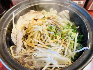 Abura Yaki Soba Semmonten Ryou - 豚油焼きそば（大盛り）