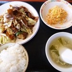 中国料理 檸檬亭 - 2013.11Bセット日替わり定食（780円）