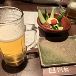 Ishimatsu - ビールと、モロキュー