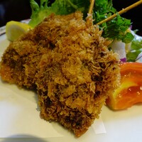 土佐料理 祢保希 赤坂店 - 鯨串カツ