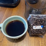 コーヒ豆 琥珀 - 