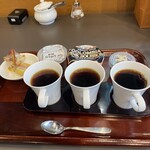 カフェ ル パン - 3種飲み比べ