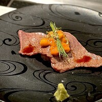 Panyo 北新地 - 黒毛和牛炙り肉寿司