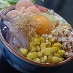 お好焼・もんじゃ・鉄板焼 民 - ミックス天８５０円