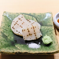 鮨 よし富 - 愛知県産タイラギ貝炙り