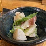 魚・焼物・逸品 縁たけ - おとおし　タコのカルパッチョ