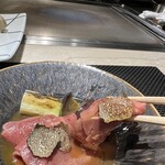 鉄板焼 ステーキ 北野坂 - 柔らかお肉とトリュフー♡