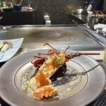 鉄板焼 ステーキ 北野坂 - 完成ー(*^▽^*)