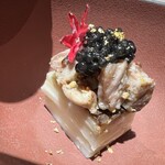 鉄板焼 ステーキ 北野坂 - A5黒毛和牛タルタル　フレッシュキャビア