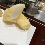 渋谷 天婦羅 ふじもと - 赤いか