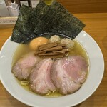 しののめヌードル - 全部のせ塩ラーメン（燻製たまご）