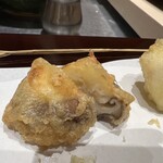 渋谷 天婦羅 ふじもと - 椎茸＆カニしんじょう