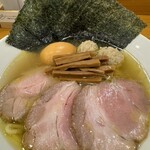 しののめヌードル - 全部のせ塩ラーメン（燻製たまご）