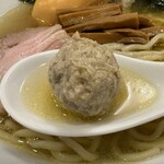 しののめヌードル - 鳥の旨さ爆発つくね