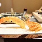渋谷 天婦羅 ふじもと - 鹿児島県産才巻　海老の天ぷら