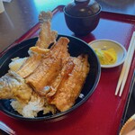 小菅の湯 ひのき - ニジマスのかば焼き丼
