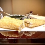 渋谷 天婦羅 ふじもと - 穴子の天ぷら