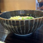 うどん茶屋 海津屋 - ぶっかけうどん　横顔