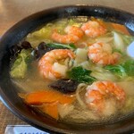 手打らーめん珍来 - 料理写真:えびラーメン