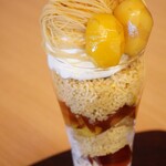 恵那寿や  - 【2023.11】栗パフェ(税込1,980円)