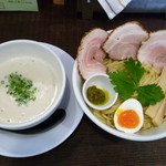 ラーメン家 みつ葉 - 豚CHIKIつけ麺（H25.11.7）