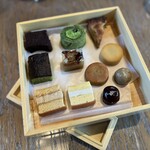 京都モダンテラス - ランチセットのセレクトスイーツ