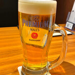 焼肉うしがすみ - 神泡大ジョッキで乾杯♪