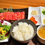 焼肉うしがすみ - 和牛カルビランチ