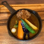 PARK CAFE テラス - 【ライト】ハンバーグカレー(スパイシー)