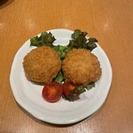 切麦や 甚六 - ウニのクリームコロッケ