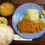 とんかつ 鉄 - 上ロースかつ定食
