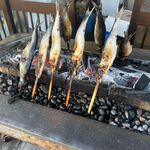 民宿 青塚食堂 - にしん焼き